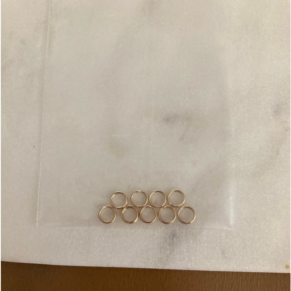 Jump Rings, set of 9,  new in bag
